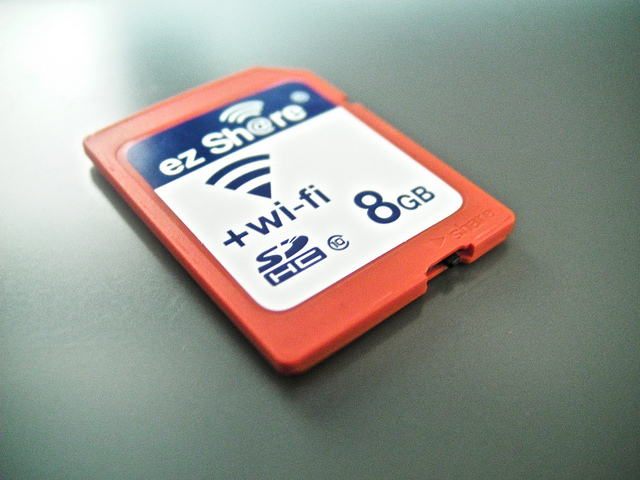 Wi-Fi SD カード【ezShare】を試してみた | 動画素材.com/ブログ